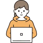White Hacker Female SVG Icon